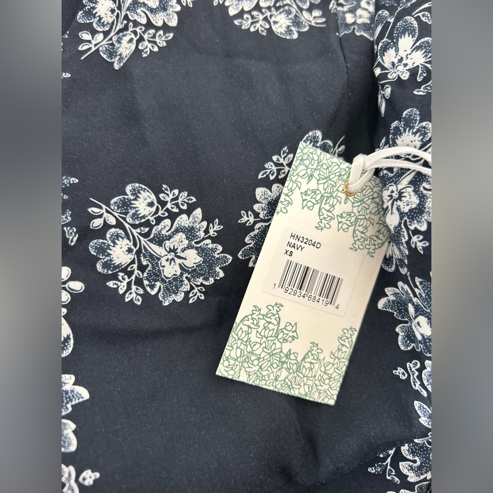Tuckernuck Navy Floral Midi Dress - Picture 7 of 10